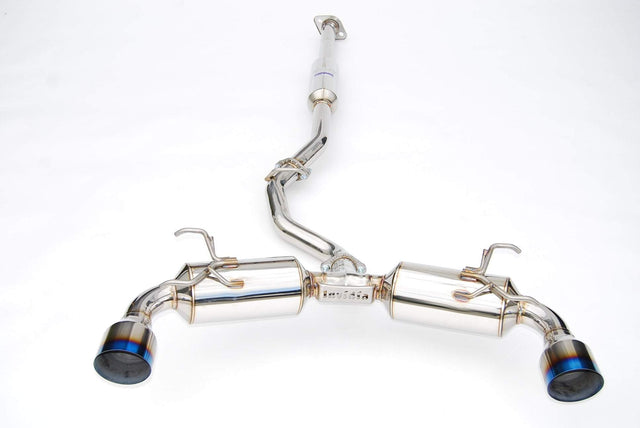 Invidia N2 Cat Back Exhaust - Titanium Tips - 2013-2024 Scion FR-S / Subaru BRZ / Toyota GR86