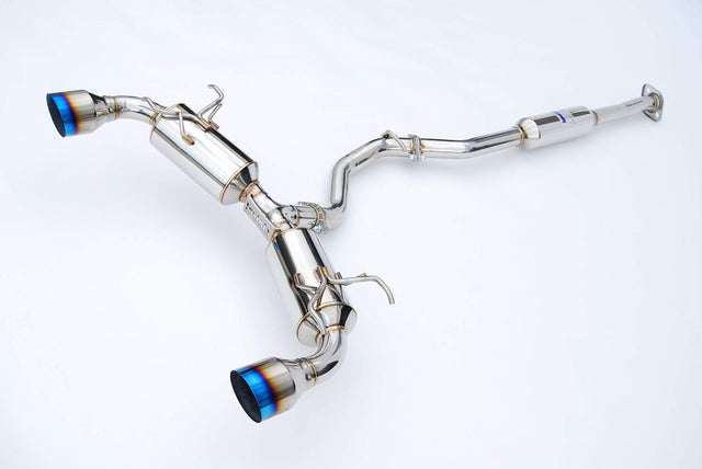 Invidia N2 Cat Back Exhaust - Titanium Tips - 2013-2024 Scion FR-S / Subaru BRZ / Toyota GR86