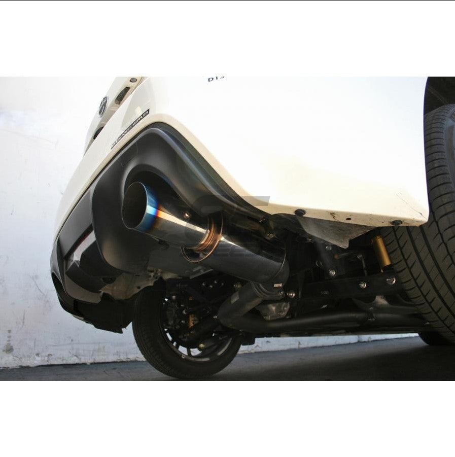 HKS Hi-Power Single Exit Exhaust - 2013-2024 Scion FR-S / Subaru BRZ / Toyota GR86