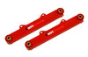 BMR 10-15 5th Gen Camaro Rear Non-Adj. Toe Rods (Polyurethane) - Red