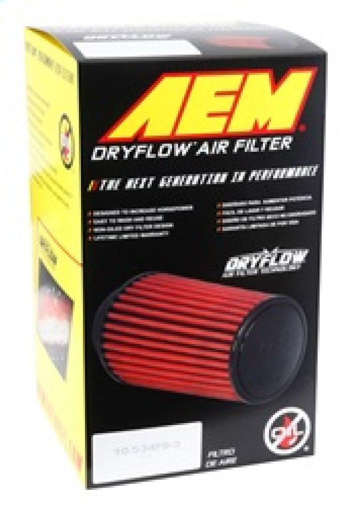 AEM 3 inch x 9 inch DryFlow Air Filter