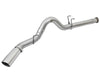 aFe ATLAS 5in DPF-Back Alum Steel Exhaust System w/Polished Tip 2017 Ford Diesel Trucks V8-6.7L (td)