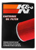 K&N Can/AM Spyder RT 998/ Buell 1125R -2.2219in OD x 0.969in ID x 3.813in H Oil Filter