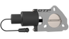 QTP 2.5in Bolt-On QTEC Electric Cutout Valve - Single