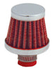 Spectre Breather Filter 10mm Flange / 2in. OD / 1-3/4in. Height - Red