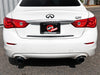 aFe Takeda 2.5in 304 SS Cat-Back Exhaust System w/ Black Tips 16-18 Infiniti Q50 V6-3.0L (tt)