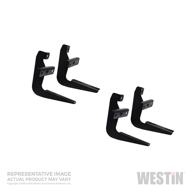 Westin 2005-2018 Toyota Tacoma Ext/Dbl Cab Running Board Mount Kit - Black