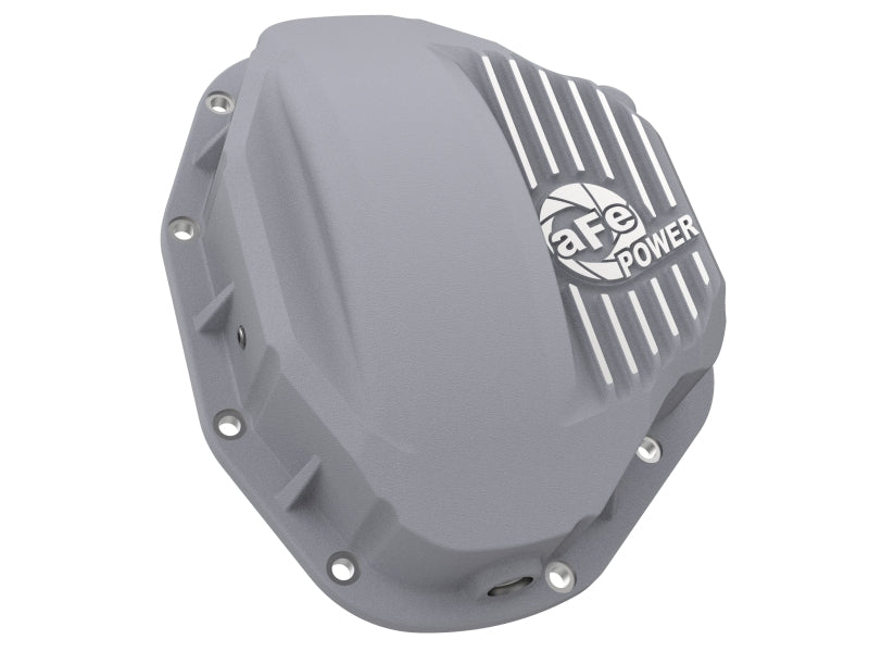 afe Rear Differential Cover (Raw; Street Series); Dodge Diesel Trucks 94-02 L6-5.9L (td)