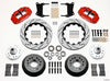 Wilwood Narrow Superlite 6R Front Hub Kit 14.00in Drill Red 67-69 Camaro 64-72 Nova Chevelle