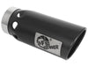 aFe Large Bore-HD 5 IN 409 SS DPF-Back Exhaust System w/Black Tip 20-21 GM Truck V8-6.6L