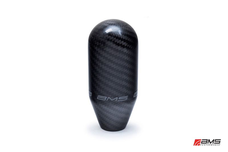 AMS Performance 01-07 Mitsubishi EVO VII/VIII/IX/X 5 Speed Carbon Fiber Shift Knob w/Logo