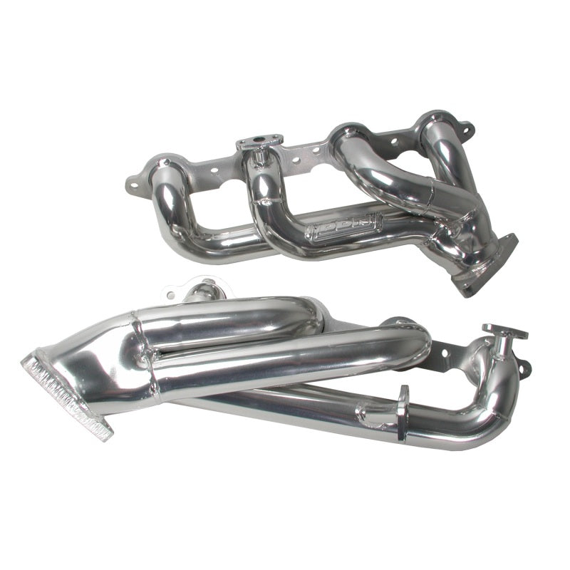 BBK 99-04 GM Truck SUV 4.8 5.3 Shorty Tuned Length Exhaust Headers - 1-3/4 Silver Ceramic