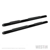 Westin Premier 4 Oval Nerf Step Bars - 85 in - Black