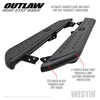 Westin 14-19 Toyota 4Runner SR5/TRD/TRD Pro (exc Limited & Nightshade) Outlaw Nerf Step Bars