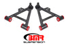 BMR 79-93 Mustang Lower Non-Adj. A-Arms (Coilover Only) w/ STD. Ball Joint (Poly) - Black Hammertone