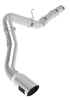 aFe ATLAS 5in DPF-Back Alum Steel Exhaust System w/Polished Tip 19-20 Ram Diesel Trucks L6-6.7L (td)