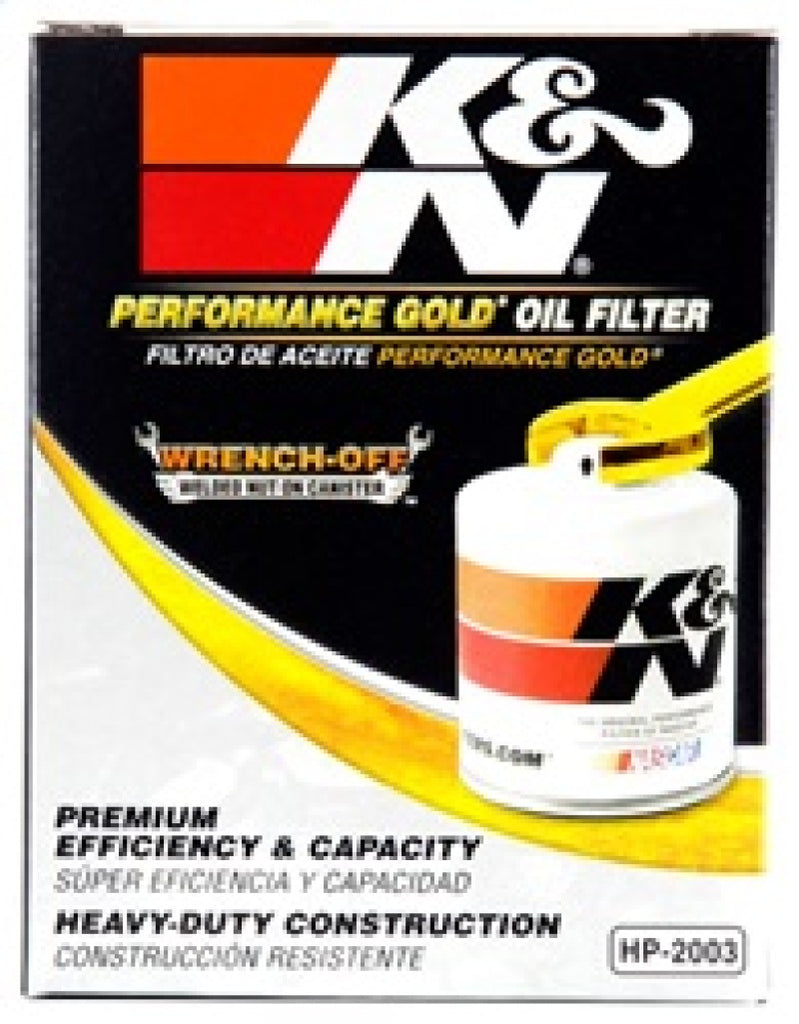 K&N Oil Filter OIL FILTER; AUTOMOTIVE