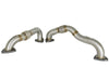 aFe Twisted Steel Header Up-Pipe 08-10 Ford Diesel Trucks V8-6.4L (td)