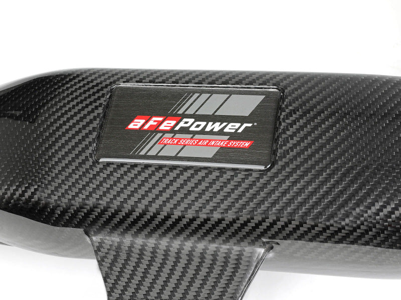 aFe Track Series Carbon Fiber Intake w/Pro 5R Filter BMW M2 (F87) 16-18 L6-3.0L (t) N55