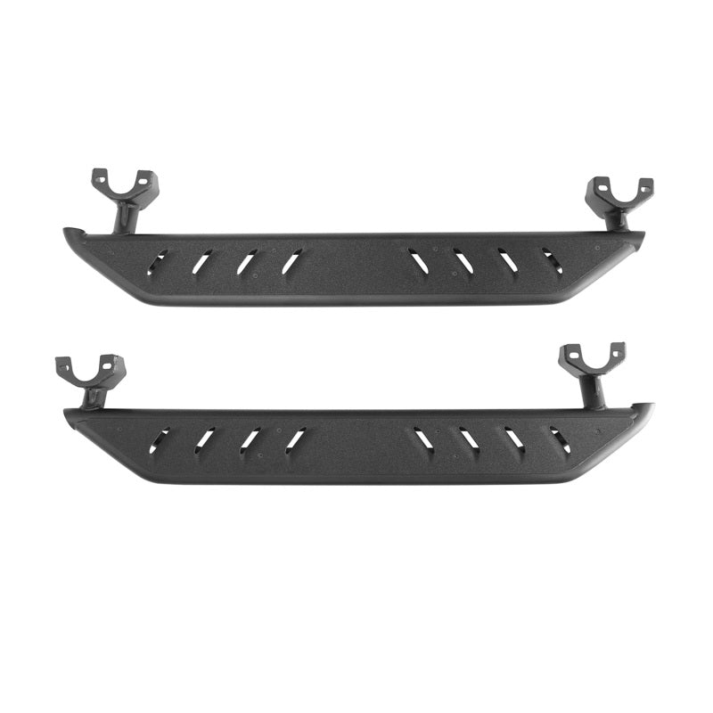 Westin/Snyper 07-17 Jeep Wrangler Triple Tube Rock Rail Steps - Textured Black