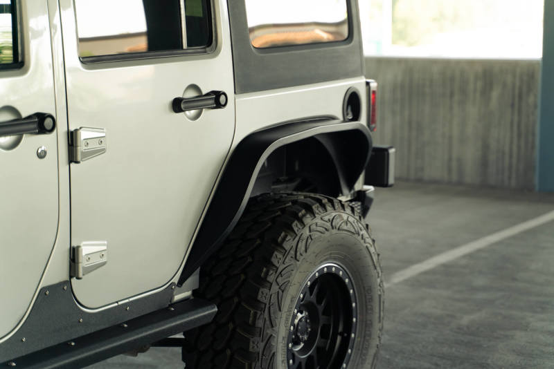 DV8 Offroad 07-18 Jeep Wrangler JK Slim Fender Flares