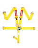 RaceQuip Yellow L & L 5pt Seat Belt